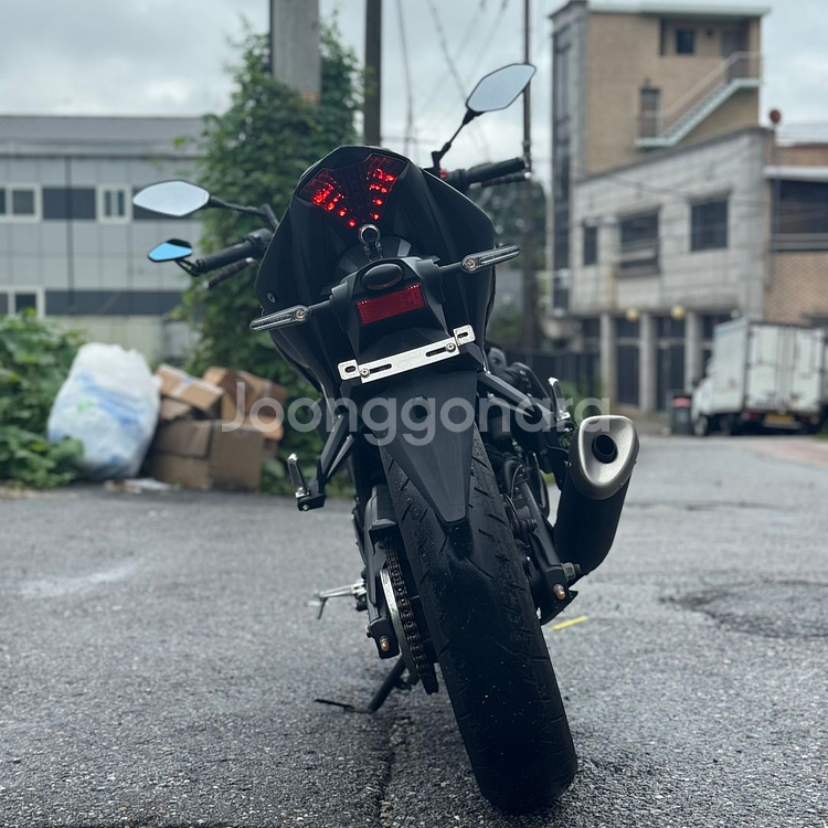 mt03 20년식 1만6천km 2채널블박 깔끔한 바이크--3