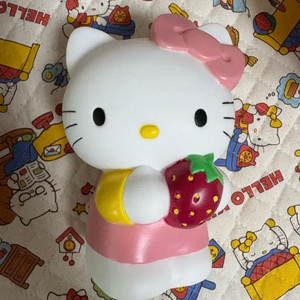 고전 딸기키티 저금통