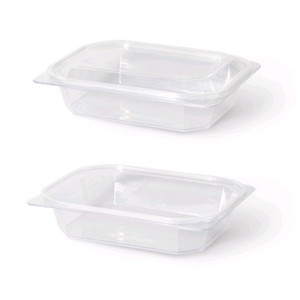 DL-212 투명 용기 몸통,뚜껑 세트 약 500개