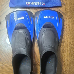 마레스 오리발 숏핀 / 36-37사이즈/ 230-235