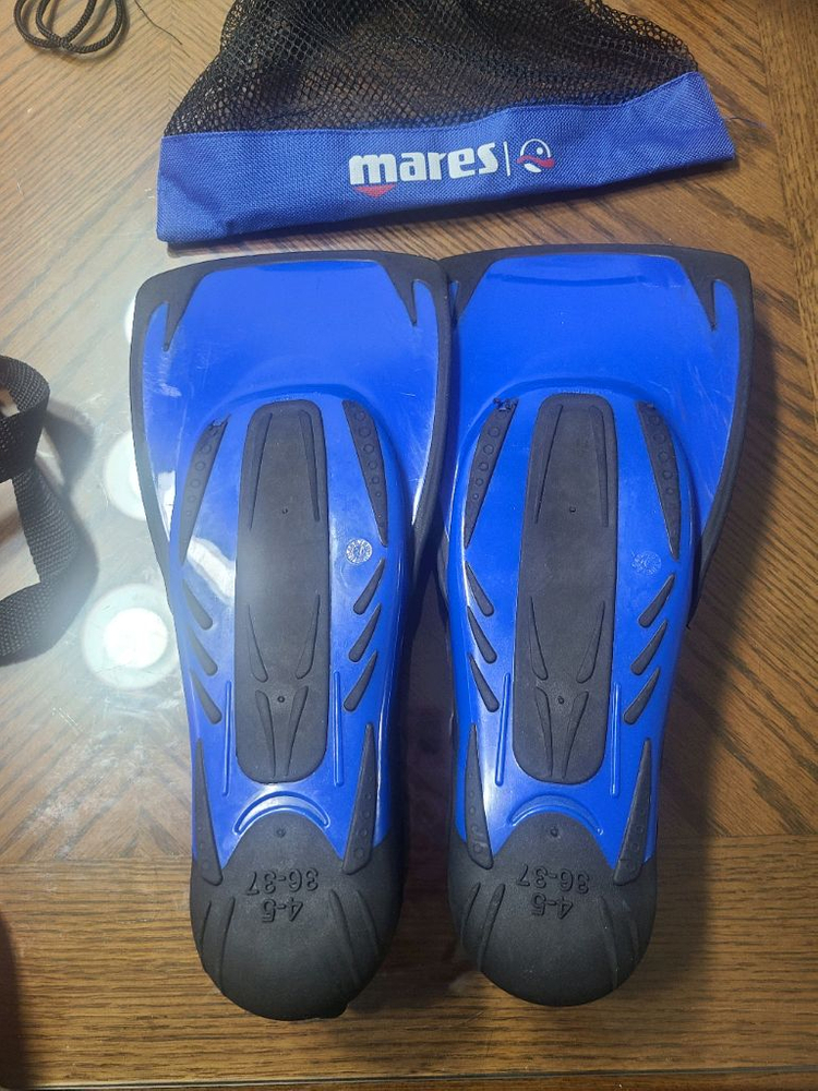 마레스 오리발 숏핀 / 36-37사이즈/ 230-235--1