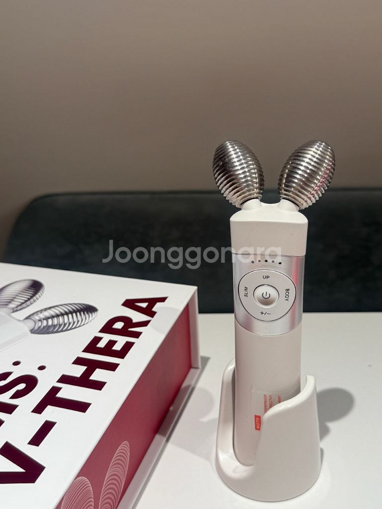 두번사용)EMS 브이테라 마사지기 풀박스--2