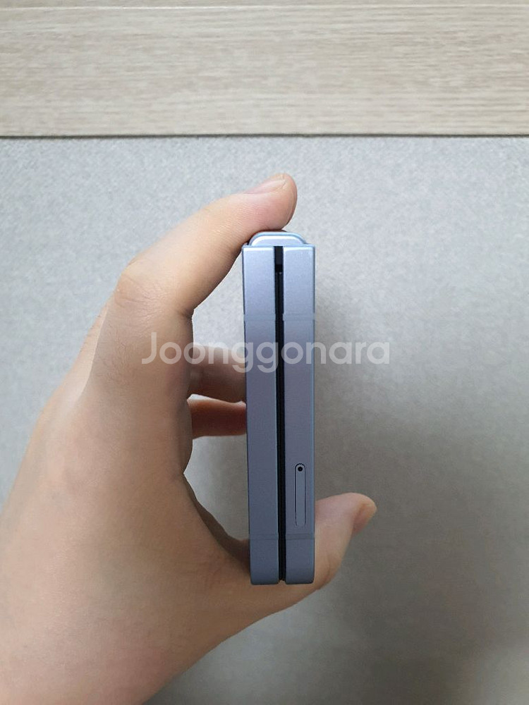 갤럭시z플립6 256 블루 새상품급--3