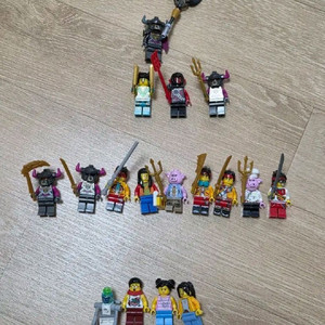 레고 몽키키드 미니피규어 여러가지