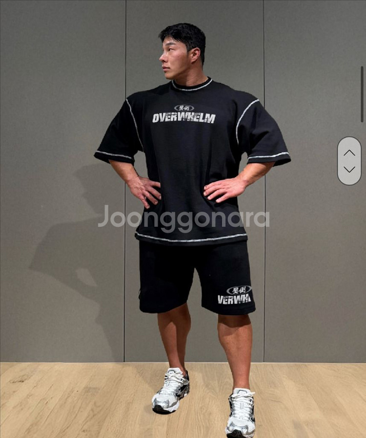 압도와플 반바지 L 압도올라잇프리덤본투윈--1