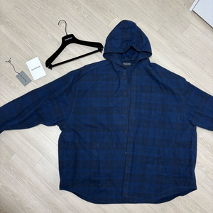 발렌시아가 Hoodie shirt blue 3사이즈