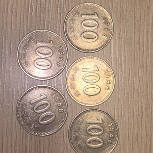 1988년 100원동전