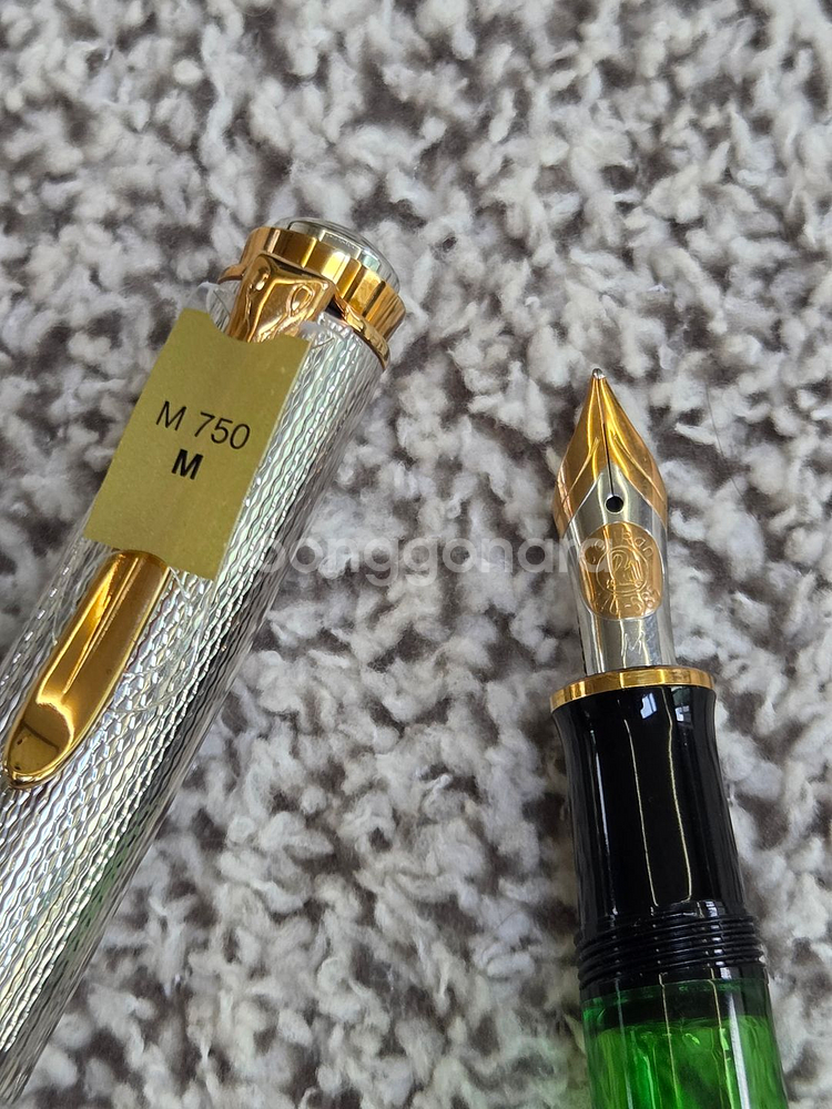 펠리칸 M750 실버 150주년 한정판 M 만년필--6