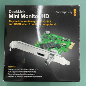 캡처보드) 덱링크 미니 decklink mini