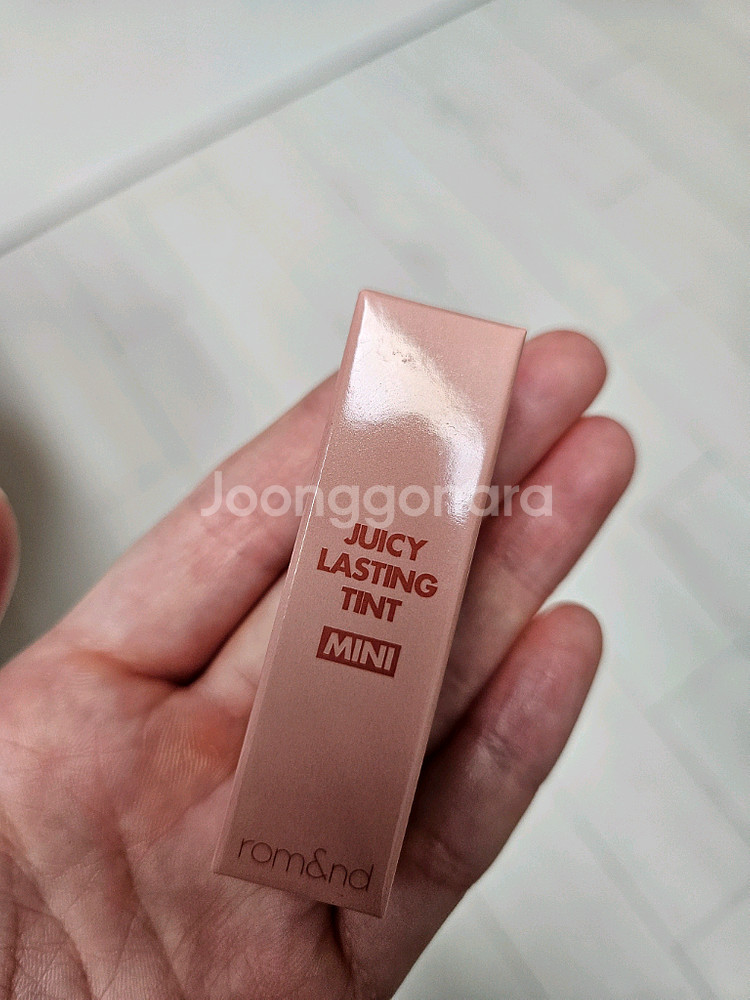 롬앤 쥬시래스팅틴트 캐슈넛로즈 (미니)--0
