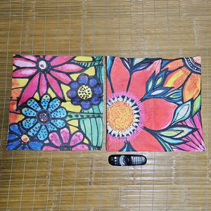 구매시덤)방석피 새것 두개일괄