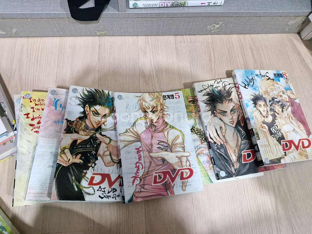 천계영 dvd 만화책--2
