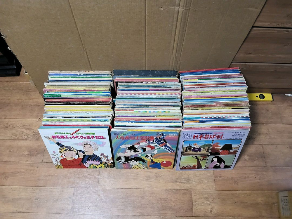 일본동요 음반 LP 400장 (3 오디오 앰프 스피커--1