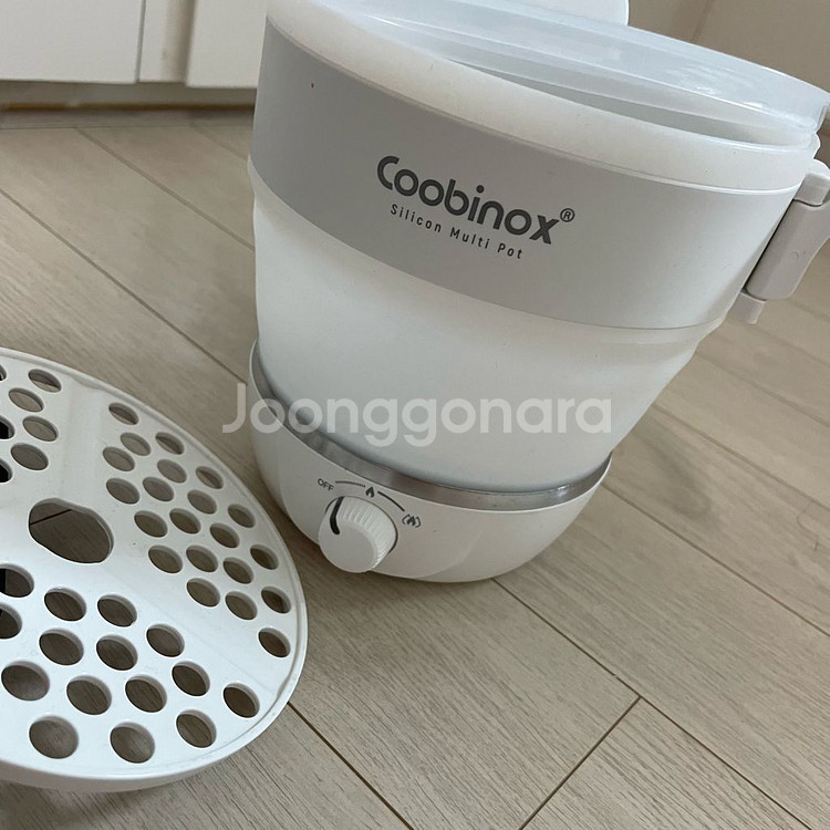 쿠비녹스 접이식 여행용 휴대 전기포트(프리볼트)--4