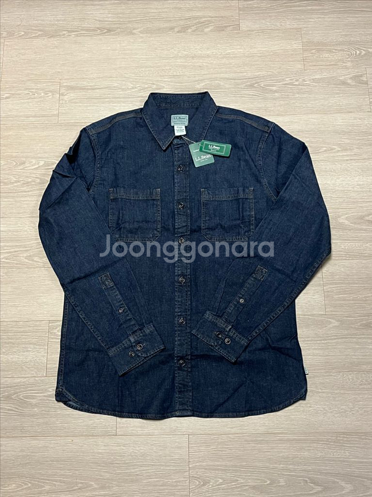 (새상품) L.L.Bean 엘엘빈 데님 셔츠--0