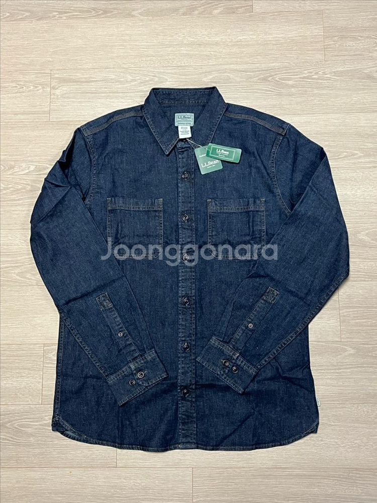 (새상품) L.L.Bean 엘엘빈 데님 셔츠--1