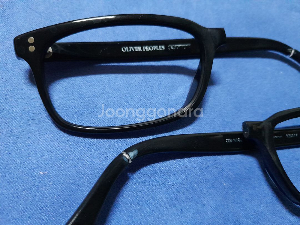 부러진 올리버피플스 OV5102A 케이스 아세테이트 접--4