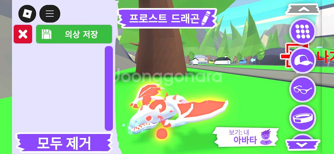 입양하세요 펫 메가네온 프로스트 드래곤(얼드) 팝니다--2