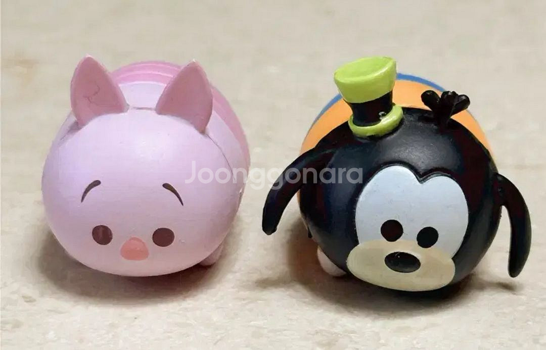 디즈니 썸썸 츠무츠무 쯔무쯔무 피글렛 피글릿 구피 피규어--0