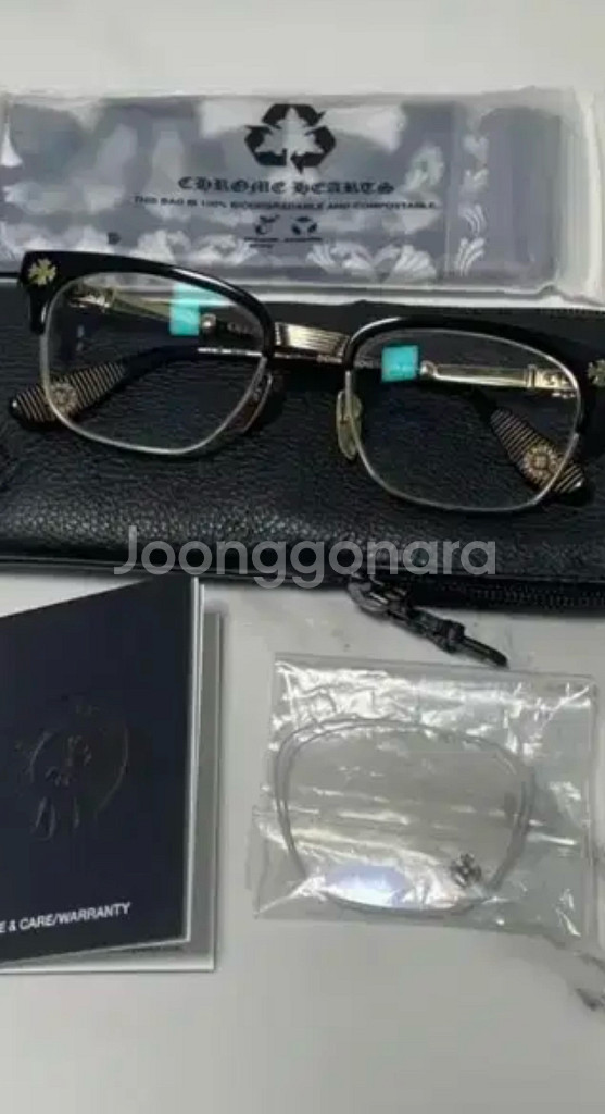 크롬하츠 보넨노이슈어2 블랙골드 새상품 판매합니다--0