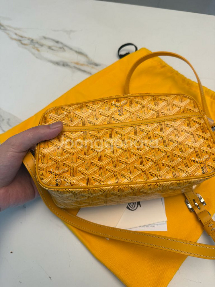 고야드 캅베르 크로스백 노랑 팡매합니다--0