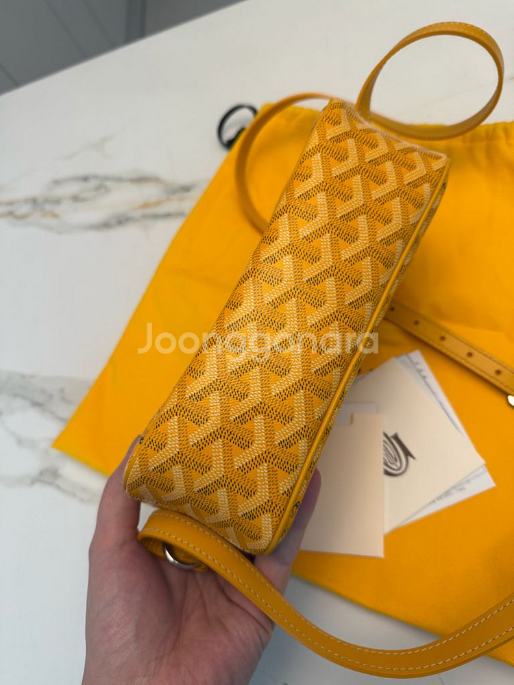 고야드 캅베르 크로스백 노랑 팡매합니다--1