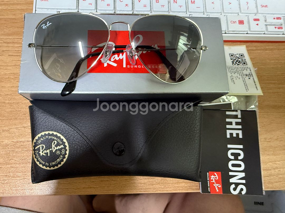 [정품/급처] 레이벤 RB3025 보잉 선글라스 메탈--0