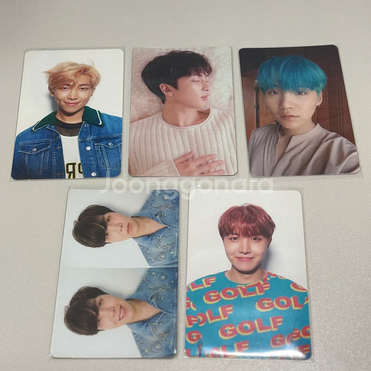 BTS 방탄 럽셀 앨범 포카 정국지민뷔RM슈가제이홉--1