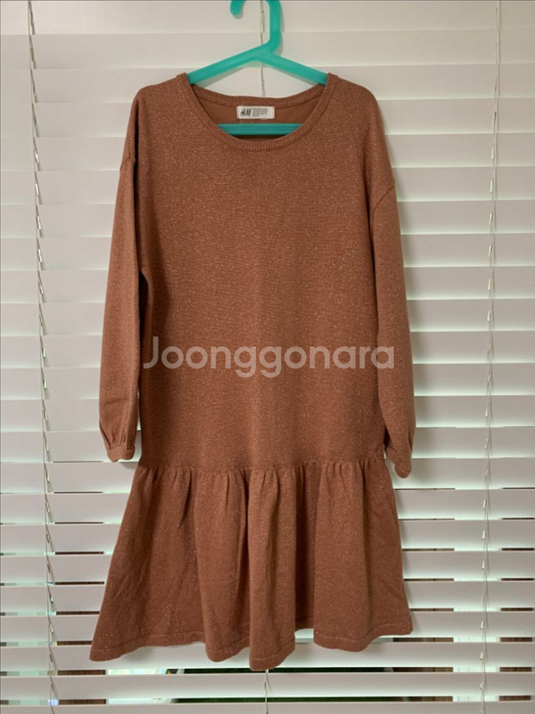 140 사이즈: H&M 여아 원피스 2종--3