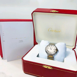 까르띠에발롱블루콤비28mm