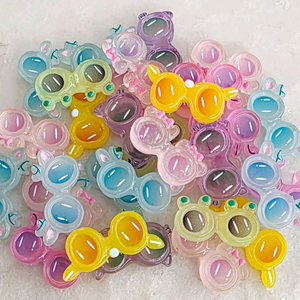 파츠 산리오 투명 선글라스 6종 33개 일괄