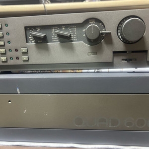 Quad 44 프리앰프 Quad 606 파워 앰프