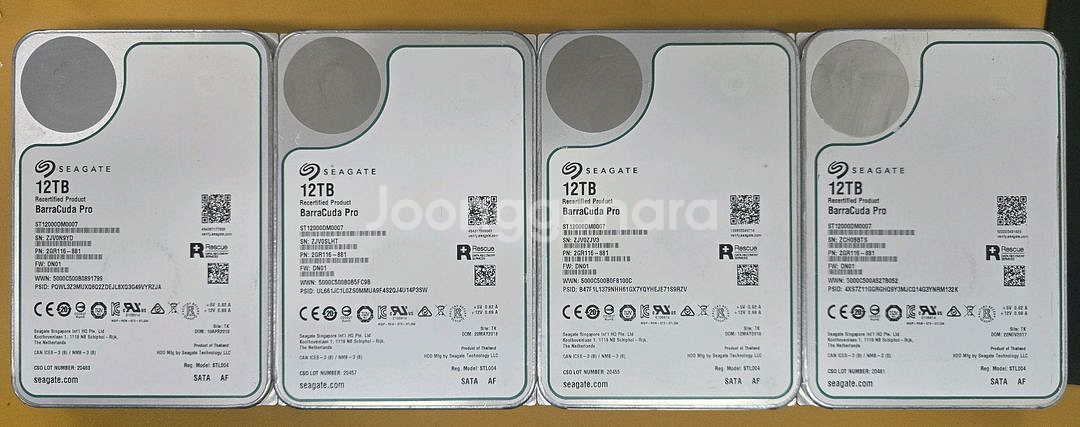 씨게이트 바라쿠다 Pro 12TB HDD--0