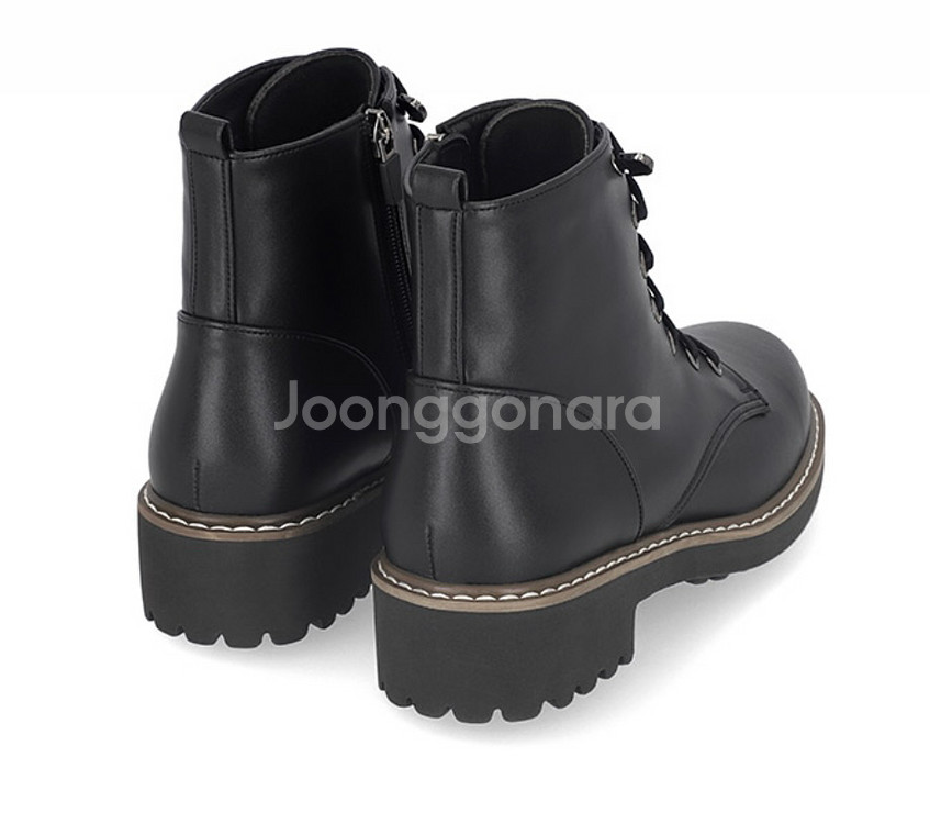 인텐스by엘칸토 캐주얼 밴딩 워커 부츠 (블랙)--2