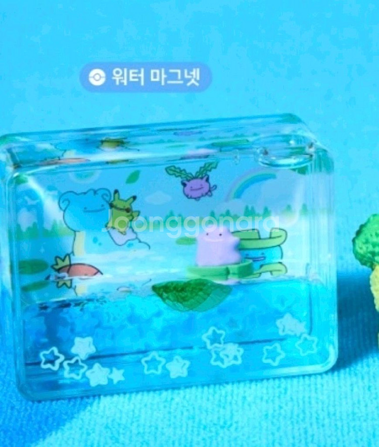 잠실 팝업 메타몽 변신메타몽 워터 워터볼 마그넷--0