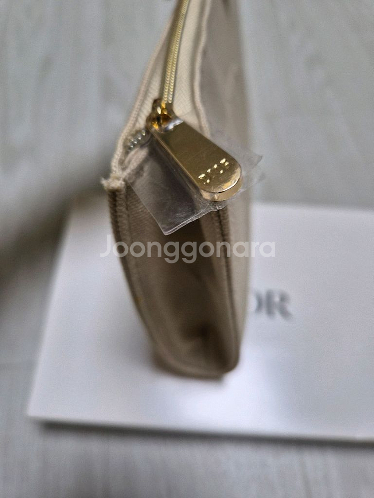 디올 플랫 사각 파우치(새상품)ㅡ10--1