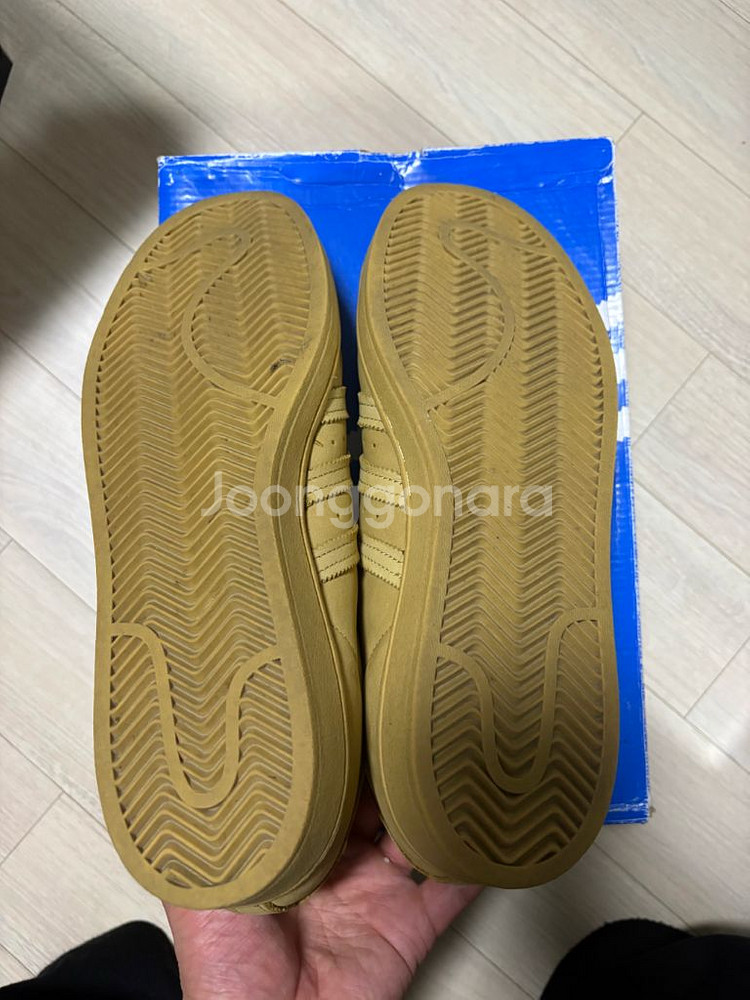 아디다스 슈퍼스타 골든베이지 275--5