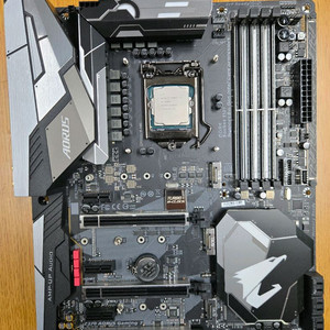 z370 auros gaming7 + I5 8600k