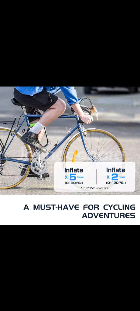 7특가[새제품] 공기주입기 공기펌프 자전거펌프 자동차펌--5