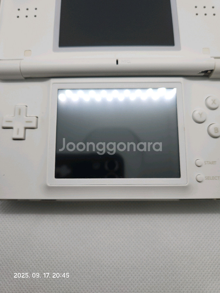 닌텐도 ds lite 화이트+펜--2