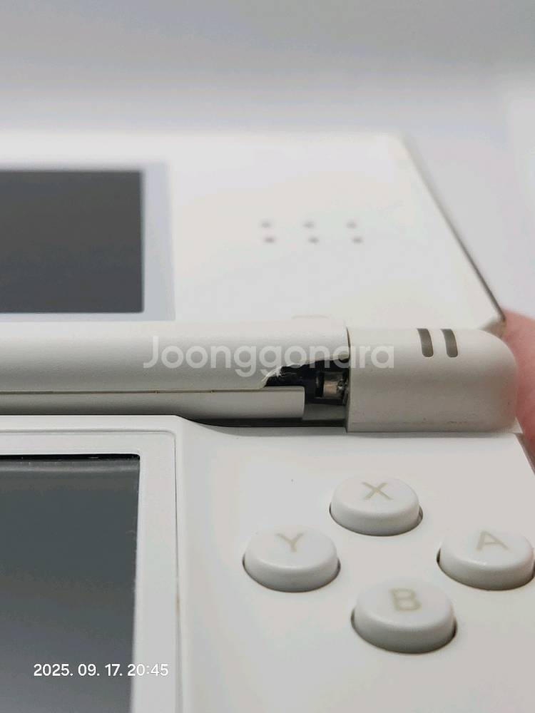 닌텐도 ds lite 화이트+펜--4