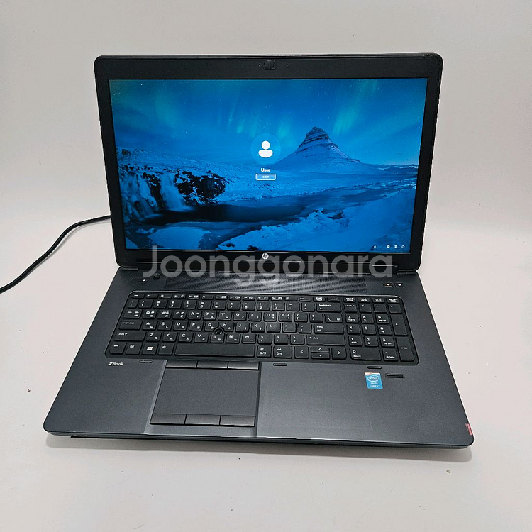 HP노트북 워크스테이션 I7/램16/저장756/17--1