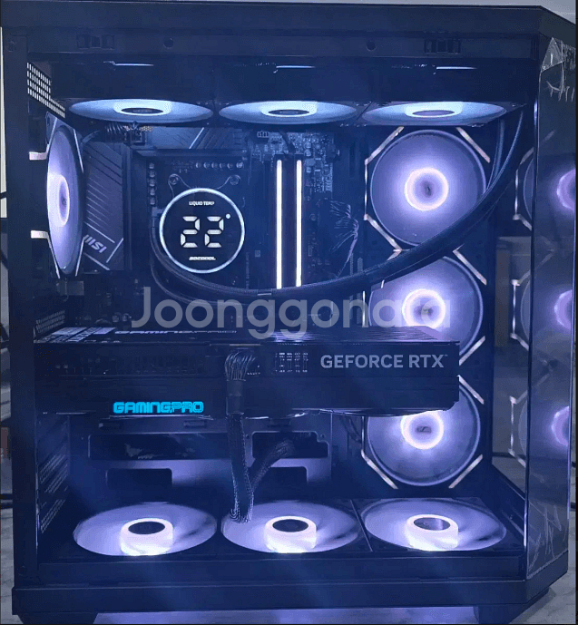 9800X3D 게이밍프로 5070ti 16g 올블랙PC--1