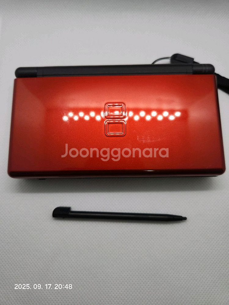 닌텐도 ds lite 크림슨레드 +펜--0