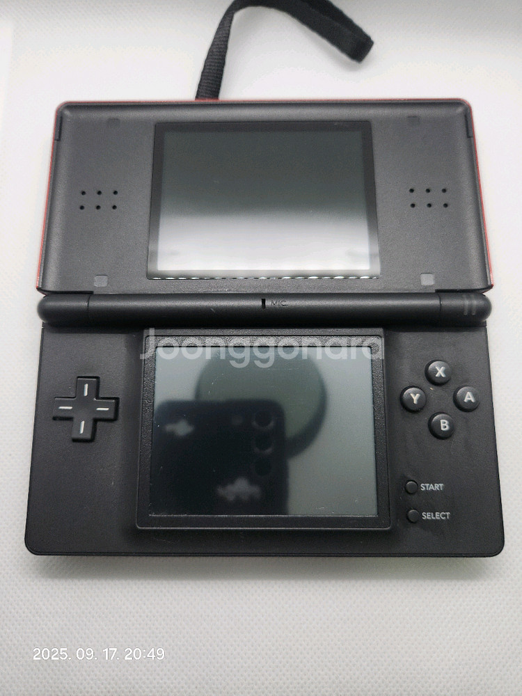 닌텐도 ds lite 크림슨레드 +펜--1