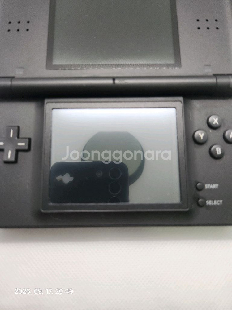 닌텐도 ds lite 크림슨레드 +펜--3