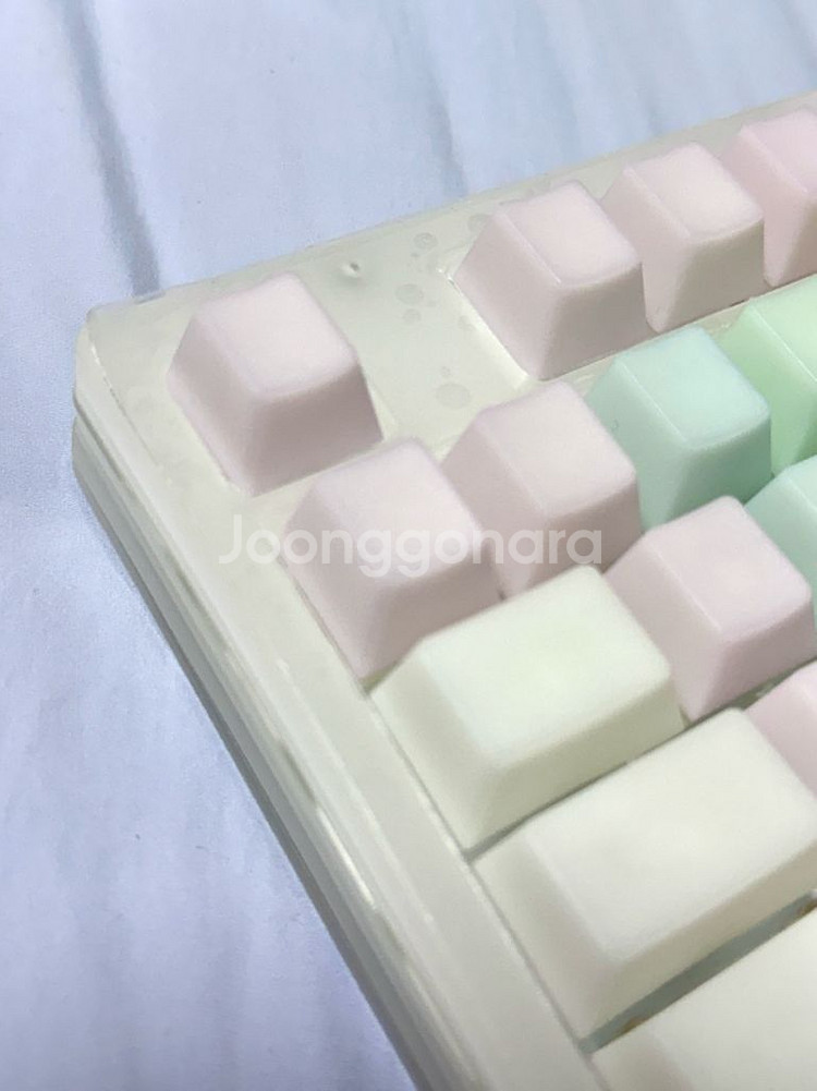 반택포) 레인보우 폼젤리 기계식 키보드 키캡--2
