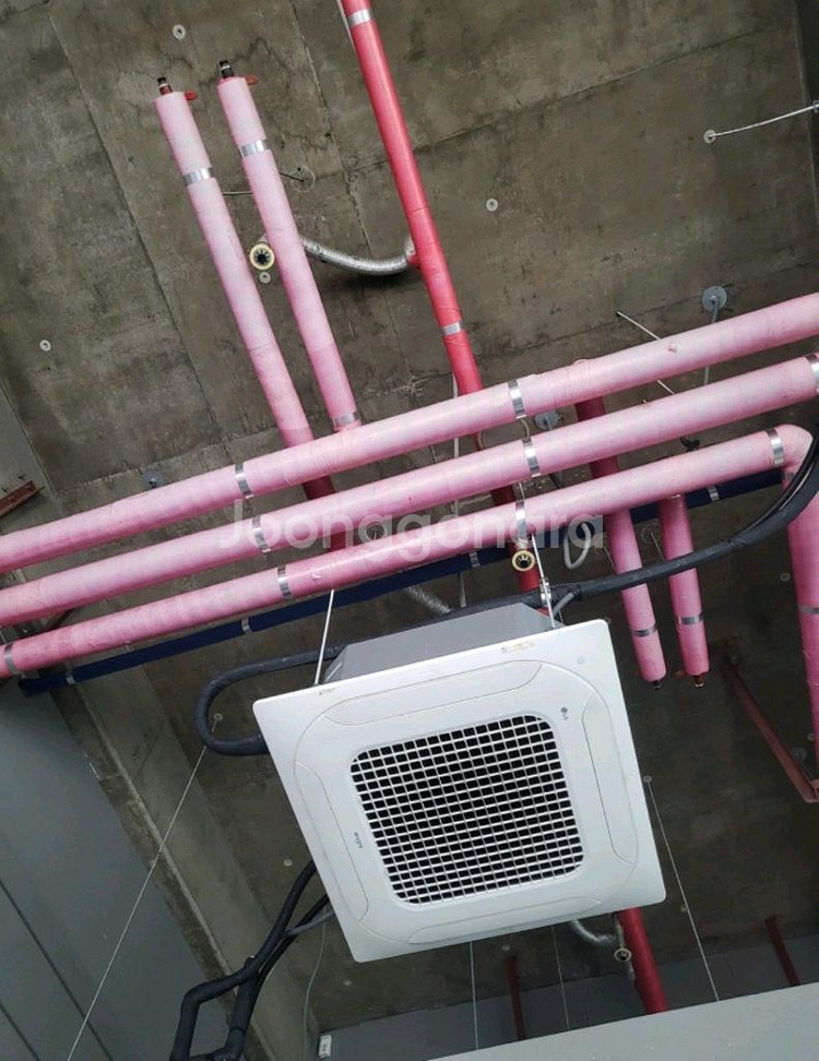 경기부천 천장 에어컨 30평 냉난방 겸용 온풍 가능 판--0