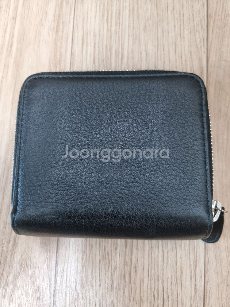 발렌시아가 웨이브 로고 반지갑--3