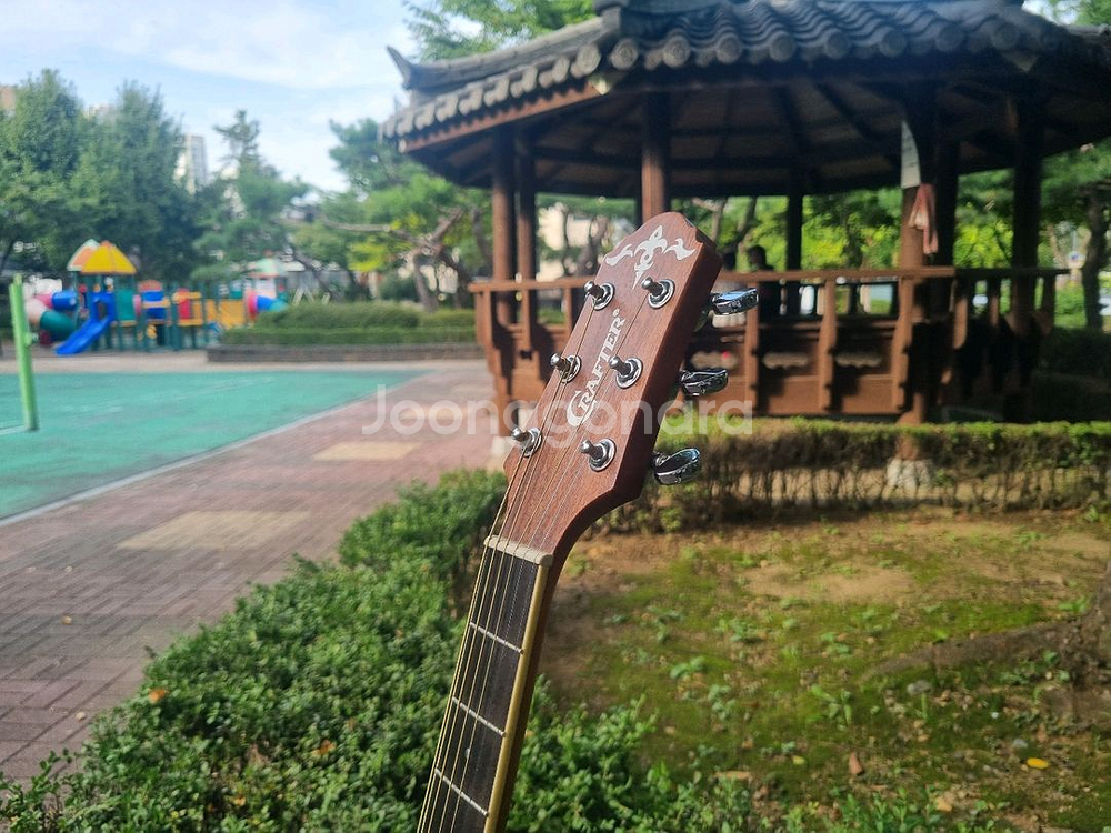 한국산 크래프터 탑솔리드 통기타 입문용 중급용 기타--3